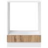 vidaXL Hangkast Artisan Eiken 60 x 46 x 81,5 cm Bewerkt hout