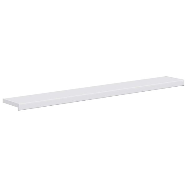 vidaXL Raamsokkel Wit 120 x 20 x 4,5 cm PVC
