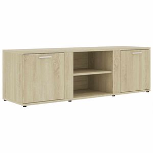 vidaXL Tv-meubel 120x34x37 cm bewerkt hout sonoma eikenkleurig