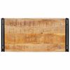 vidaXL Badkamerplank Bruin 100 x 50 x 23 cm Massief Ruw Mango Hout