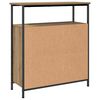 vidaXL Dressoir 70x30x80 cm bewerkt hout artisanaal eikenkleur