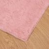 vidaXL Nep Konijnenbont Tapijt Olite Roze 80 x 200 cm Polyester