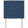 vidaXL Hoofdbord Blauw 100 cm Stof