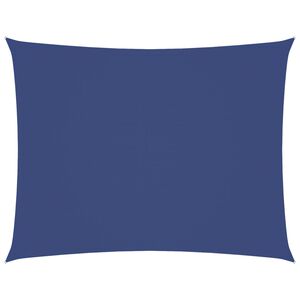 vidaXL Zonnescherm rechthoekig 6x7 m oxford stof blauw
