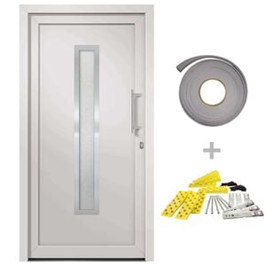vidaXL Voordeur 98x190 cm wit