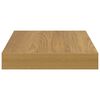 vidaXL Wandplank met opslag 4 pcs Bruin 23 x 23,5 x 4 cm Bewerkt hout