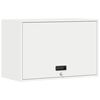 vidaXL Wandkast voor Garage Wit 80 x 40 x 53 cm Poedercoating staal