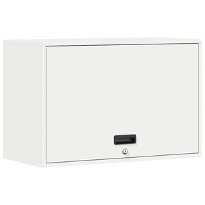 vidaXL Wandkast voor Garage Wit 80 x 40 x 53 cm Poedercoating staal