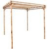 vidaXL Pergola 170x170x220 cm bamboe