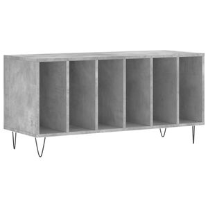 vidaXL Platenkast 100x38x48 cm bewerkt hout betongrijs