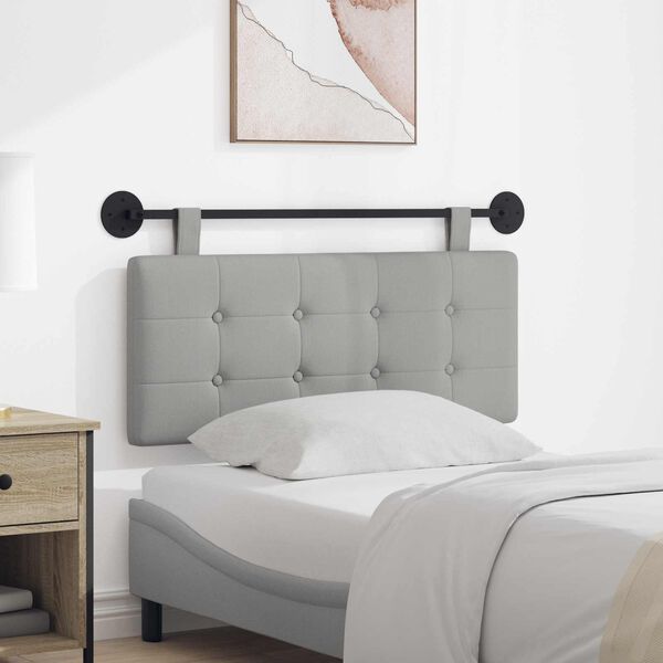 vidaXL Hangend Hoofdeinde Wandgemonteerd Stof