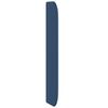 vidaXL Hoofdbord oor Blauw 80 x 16 x 4 cm Stof