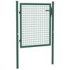 vidaXL Hekpoort staal 100x75 cm groen