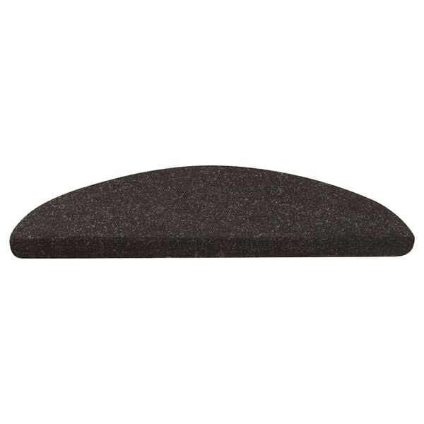 vidaXL Trapmatten zelfklevend 10 st 56x17x3 cm zwart