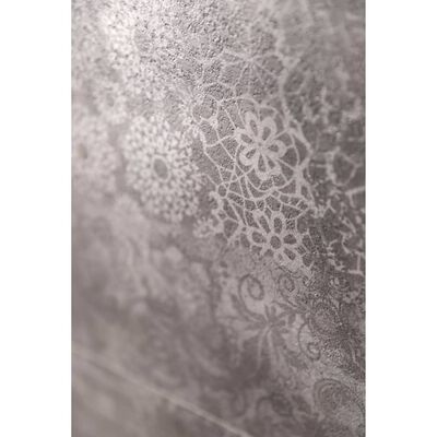 Grosfillex 5 st Wandtegels Gx Wall+ bloem 45x90 cm cementgrijs