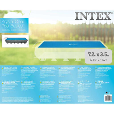 Intex Solarzwembadhoes rechthoekig 732x366 cm
