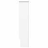 vidaXL Radiatorombouwen 2 st 112x19x81,5 cm MDF wit