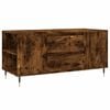 vidaXL Salontafel 102x44,5x50 cm bewerkt hout gerookt eikenkleurig