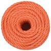 vidaXL Werktouw 20 mm 50 m polypropeen oranje
