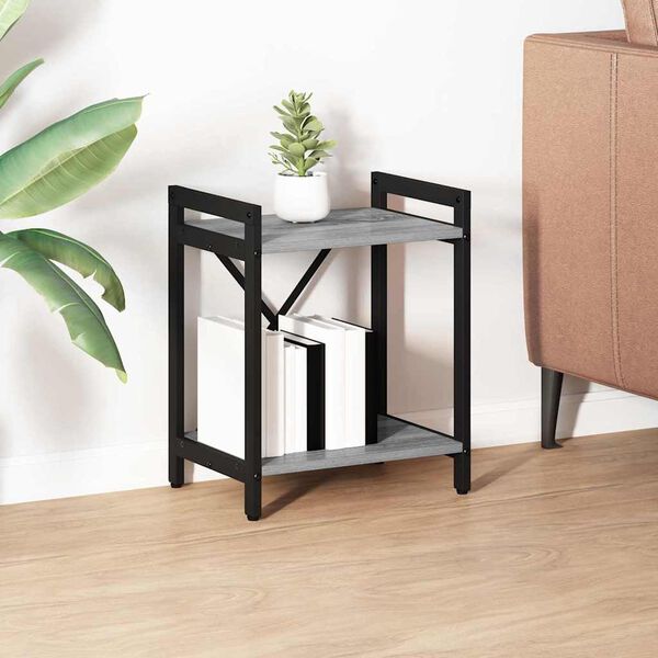 vidaXL Boekenkast Grijs sonoma 40 x 30 x 50 cm Bewerkt hout