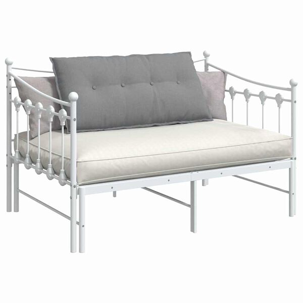 vidaXL Rugkussen Lichtgrijs 100 x 19 x 50 cm Stof