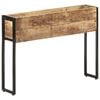 vidaXL Plantenbak 90x20x68 cm ruw mangohout