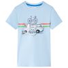 Kindershirt 104 lichtblauw