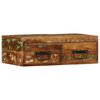 vidaXL Tv-meubel wandmontage 60x30x19 cm massief gerecycled hout