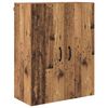 vidaXL Highboard Oud Hout 69,5 x 34 x 180 cm Bewerkt hout