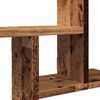 vidaXL Wandschappen 2 st 38x12x38 cm bewerkt hout oud houtkleurig