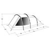 Outwell Tunneltent Dash 5 5-persoons blauw