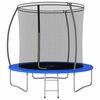 vidaXL Trampolineset rond 100 kg 244x55 cm