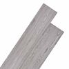 vidaXL Vloerplanken Donkergrijs 5,26 m&sup2; 18 st PVC