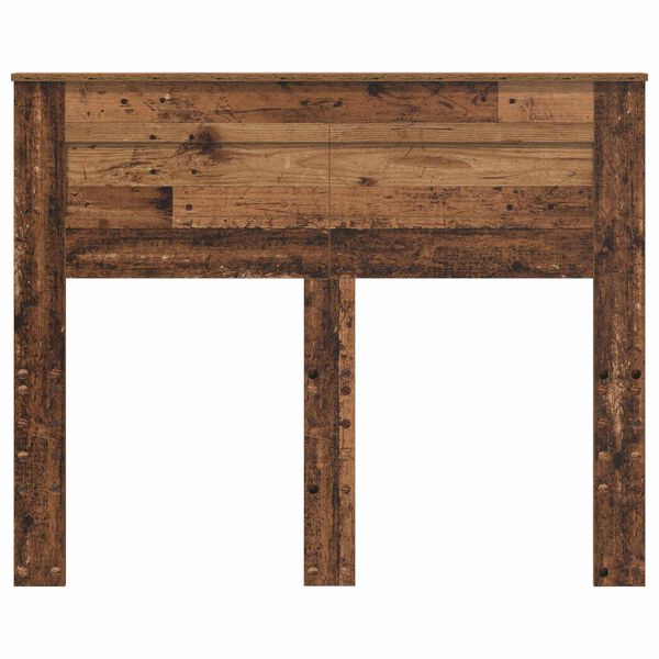vidaXL Hoofdbord Oud Hout 100 cm Bewerkt hout