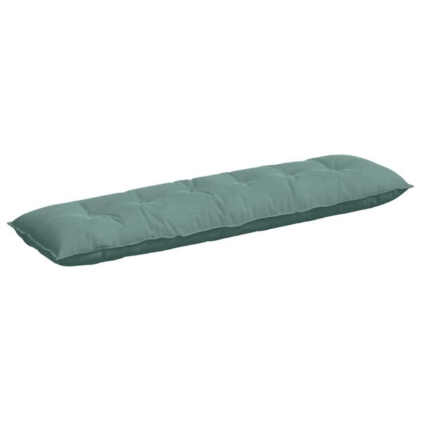 vidaXL Rugkussen Zeegroen 180 x 50 cm Cordstof