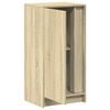 vidaXL Dressoir met LED 42,5x34x85 cm bewerkt hout sonoma eikenkleurig