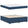 vidaXL Bedframe met matras Blauw 180 x 200 cm Stof