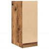 vidaXL Apothekerskast 30x41x77,5 cm bewerkt hout oud houtkleurig