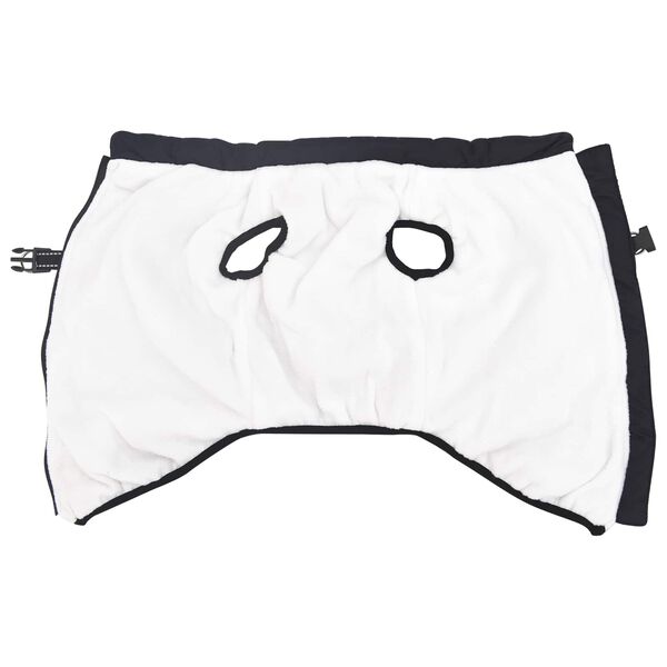 vidaXL Hondenjas Marineblauw L48 Fleece en polyester