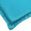 vidaXL Zon Loungerkussen Turquoise 178 x 60 x 4 cm Oxford stof