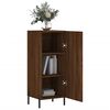 vidaXL Dressoir 34,5x34x90 cm bewerkt hout bruin eikenkleur