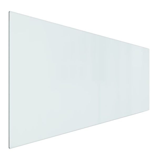 vidaXL Glasplaat openhaard rechthoekig 120x50 cm