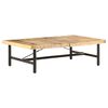 vidaXL Salontafel 142x90x42 cm massief mangohout