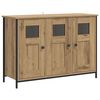vidaXL Dressoir Artisanaal eiken 100 x 35 x 70 cm Bewerkt hout