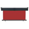 vidaXL Balkonscherm 145x250 cm rood