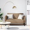 vidaXL Loveseat bank cappuccino 110 cm kunstleer