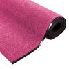 vidaXL Deurmat Anders Roze en Zwart 120 x 400 cm Polyamide en PVC