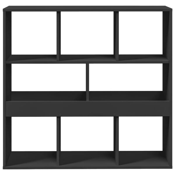 vidaXL Boekenkast/kamerscherm 100x33x94,5 cm zwart