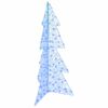 vidaXL Kerstboom 160 LED's Blauw 150 cm Acryl