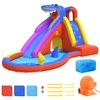 Happy Hop Glijbaan met plonsbad opblaasbaar 450x320x240 cm PVC